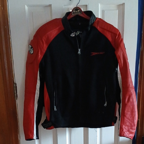 Joe Rocket Black and Red Riding Jacket
